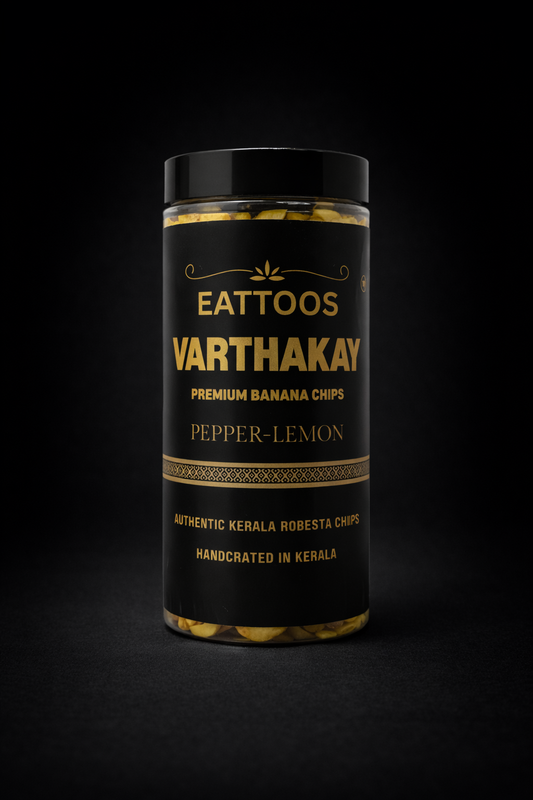 EATTOOS Premium Pepper Lemon Banana (ROBESTA) Chips – 200g