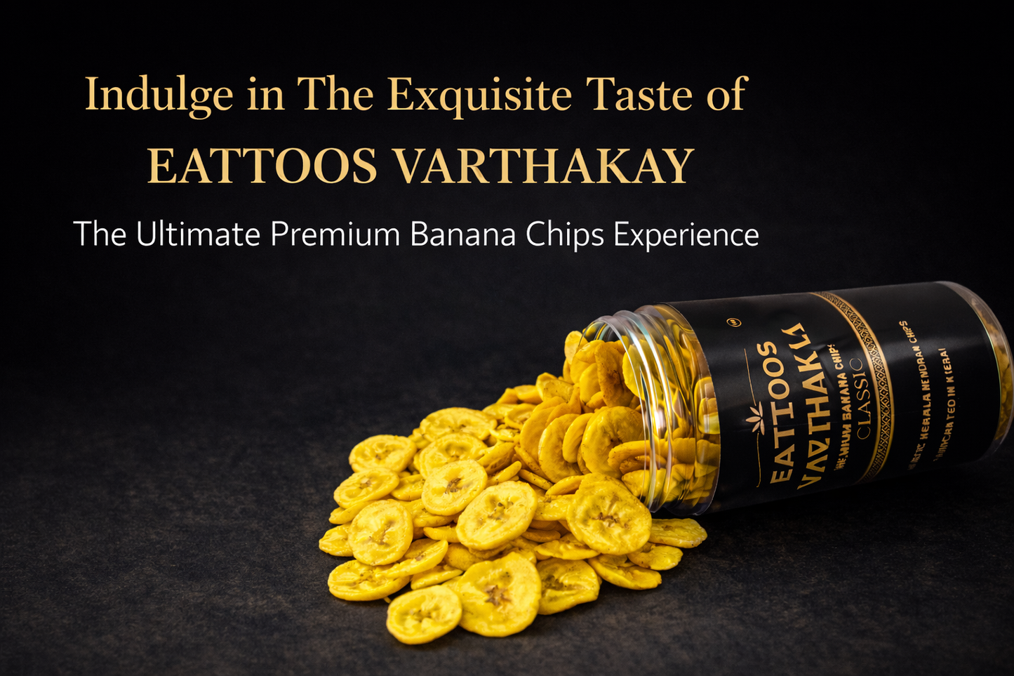 EATTOOS VARTHAKAY Premium Banana Chips – 3 Flavour Collection (200g × 3)